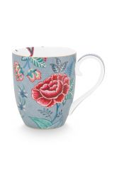 mug-flower-festival-light-blue-flower-print-large-pip-studio-350-ml