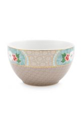 star-flower-bowl-small-khaki-botanical-print-blushing-birds-pip-studio-9,5-cm