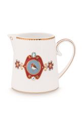 Jug-small-270-ml-white-gold-details-love-birds-pip-studio