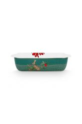 baking-dish-rectangular-rabbit-winter-wonderland-pip-studio-green-27.5x18.5x6.5-cm