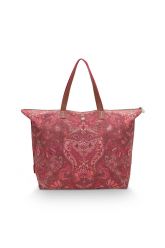 tote-bag-kyoto-festival-dark-pink-botanical-print-66x20x44-cm