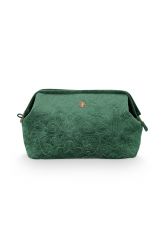 toilet-tas-quilted-groen-extra-groot-30x20,7x13,8-cm