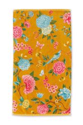 Bath-towel-floral-yellow-55x100-good-evening-pip-studio-cotton-terry-velour