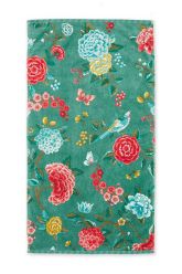 Bath-towel-floral-green-55x100-good-evening-pip-studio-cotton-terry-velour