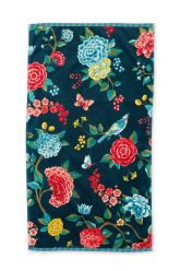 Bath-towel-floral-dark-blue-55x100-good-evening-pip-studio-cotton-terry-velour