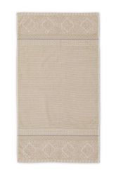 Bath towel Soft Zellige Khaki 55x100 cm