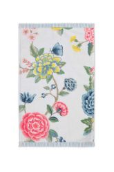 Guest-towel-white-floral-30x50-good-evening-pip-studio-cotton-terry-velour