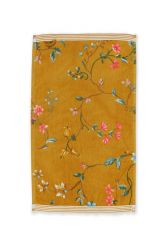 Guest-towel-yellow-30x50-les-fleurs-pip-studio-cotton-terry-velour