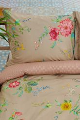 pillowcase-khaki-flowers-cushion-cover-fleur-grandeur-pip-studio-2-person-60x70-40x80-cotton