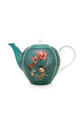 teapot-large-winter-wonderland-made-of-porcelain-with-a-squirrel-a-bird-and-flowers-in-green