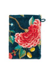 Wash-cloth-dark-blue-floral-16x22-good-evening-pip-studio-cotton-terry-velour