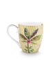 mug-xl-la-majorelle-yellow-450-ml-heron-stripes-palm-tree-porcelain-pip-studio