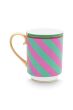 pip-chique-stripes-mok-groot-roze-groen-350ml-porselein-pip-studio