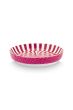 set-2-mug-small-without-ear-royal-stripes-tea-tip-dark-pink-230ml-porcelain-pip-studio