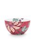 bowl-flower-festival-dark-pink-floral-print-pip-studio-15-cm