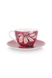 set-2-cup-&-saucer-flower-festival-dark-pink-floral-print-280-ml