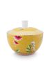 sugar-bowl-la-majorelle-yellow-300-ml-floral-porcelain-pip-studio