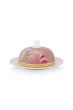butter-dish-round-la-majorelle-pink-17x8-cm-floral-porcelain-pip-studio