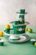 love-birds-dinner-plate-stripes-green-26-5cm-robin-porcelain-pip-studio