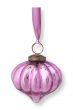Ornament Glass Light Pink 7.5cm
