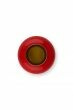 Mini-vaas-rood-ovaal-metaal-woon-accesoires-pip-studio-14-cm