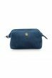 Cosmetic-purse-small-dark-blue-quilted-pip-studio-19x12x8,5-cm