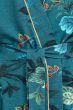 Kimono Leafy Stitch Blau 