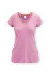 Top Short Sleeve Solid Lilac
