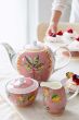 sugar-bowl-la-majorelle-pink-botanical-print-pip-studio-300-ml