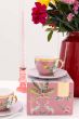 cup-&-saucer-set/2-cappuccino-la-majorelle-pink-floral-pattern-280-ml-pip-studio