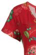 Nachthemd mit kurzen Ärmeln Jambo Jasmin Rot