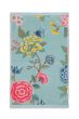 Guest-towel-set/3-floral-print-blue-30x50-cm-pip-studio-good-evening-cotton