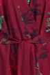 Kimono Leafy Stitch Rot 