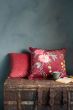 Cushion-floral-red-square-fleur-grandeur-60x60-cm