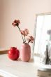 Mini-vazen-set-rood-roze-rond-metaal-woon-accessoires-pip-studio-10-&-14-cm