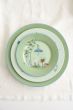 breakfast-plate-jolie-green-botanical-print-porcelain-pip-studio-21-cm