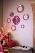 gebäckteller-flower-festival-dunkel-rosa-blumenmuster-pip-studio-17-cm