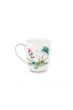 porcelain-mug-small-jolie-dota-gold-145-ml-6/48-white-palmtrees-pip-studio-51.002.241