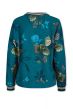 sweater-leafy-stitch-in-blau-mit-blumen-design