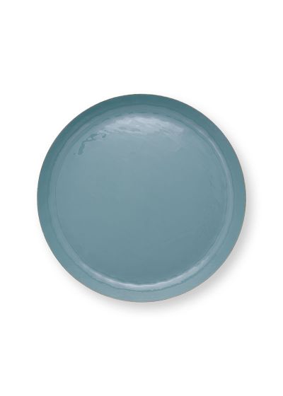 tray-metal-dark-blue-round-pip-studio-home-decor-50-cm