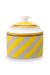 Pip Chique Stripes Sugar Bowl Yellow