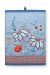 Flower Festival Tea Towel Blue