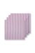 Stripes Set/4 Servetten Lila