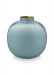 Metal Vase Light Blue 23cm