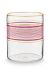 water-glass-chique-pink-250ml-stripes-pip-studio