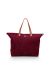 Tote Bag Velvet Quiltey Days Red