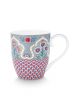 mug-flower-festival-light-blue-scallop-print-XL-pip-studio-450-ml