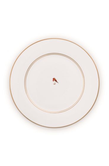 dinner-plate-26,5-cm-white-gold-details-love-birds-pip-studio