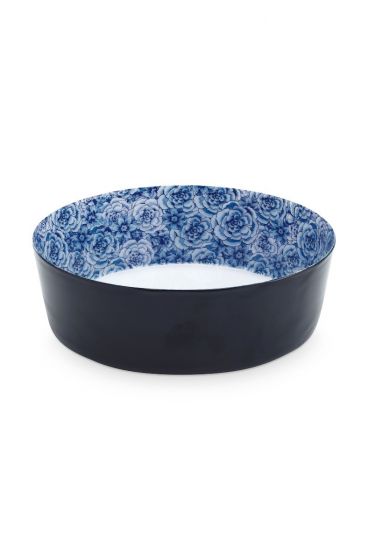 metal-bowl-white-dark-blue-roses-royal-white-pip-studio-23-23-7-cm