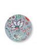 set-4-pastry-plates-flower-festival-light-blue-17cm